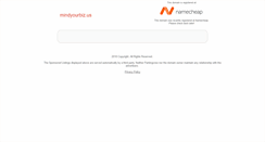 Desktop Screenshot of mindyourbiz.us